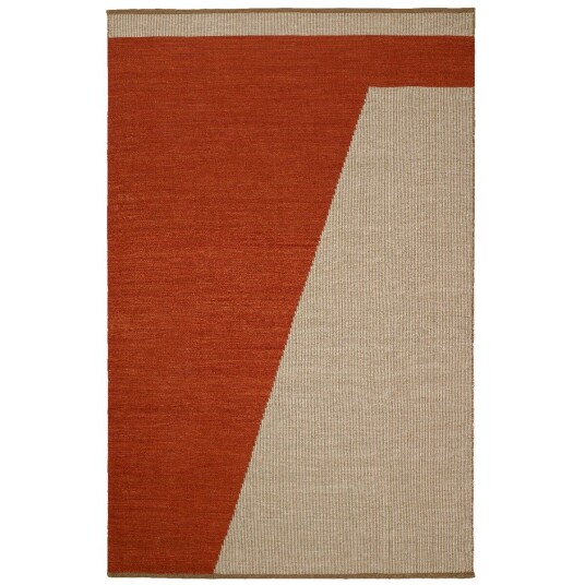 Chhatwal & Jonsson Una ullteppe 230x320 cm Rust-beige-off white