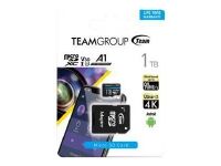 Team Group Team ELITE A1 - Flashminnekort (SD-adapter inkludert) - 1 TB - A1 / Video Class V30 / UHS-I U3 - microSDXC Team Group Team ELITE A1 - Flashminnekort (SD-adapter inkludert) - 1 TB - A1 / Video Class V30 / UHS-I U3 - microSDXC