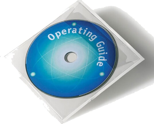 Durable Pocketfix CD/DVD lomme selvklebende 10 pk