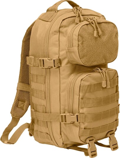 Brandit Patch Assault Ryggsekk   25 Liter Brun