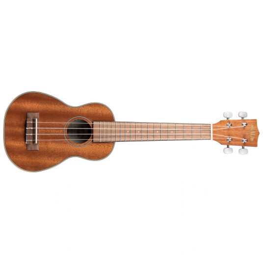 Kala Ka-S-Lng Gloss Mahogany Long Neck Soprano Ukulele, Med Bag, Ub-C