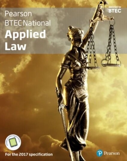 Btec National Applied Law Student Book + Active Book Av Ann Summerscales