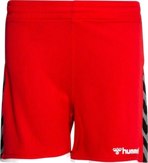 Hummel Shorts Authentic Poly Rød/Hvit Barn størrelse 140 cm