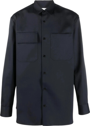Jil Sander Herre Skjorter Blå M,