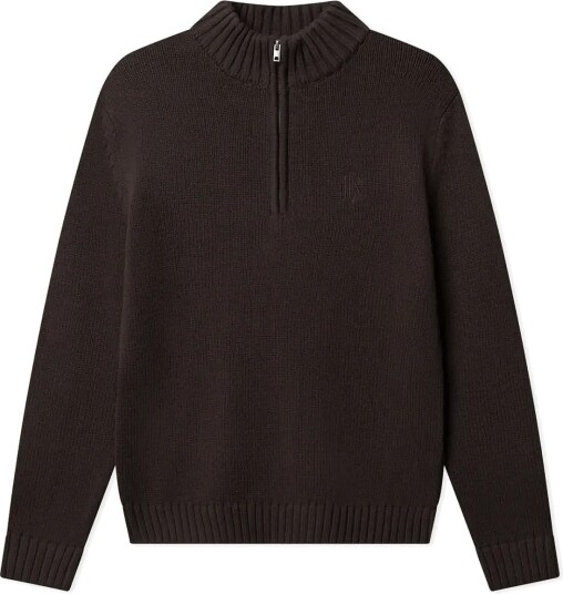 BLS Hafnia Emmet Half Zip   BROWN   S