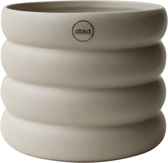 DBKD Mud krukke mole Medium, Ø14 cm