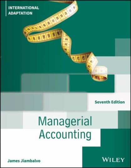 Managerial Accounting International Adaptation Managerial Accounting International Adaptation