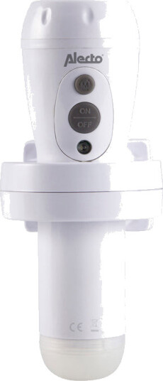 Alecto ATL-110 LED Lommelykt - 200 lm, 2 lysmoduser, oppladbar - Hvit Alecto ATL-110 LED Lommelykt - 200 lm, 2 lysmoduser, oppladbar - Hvit
