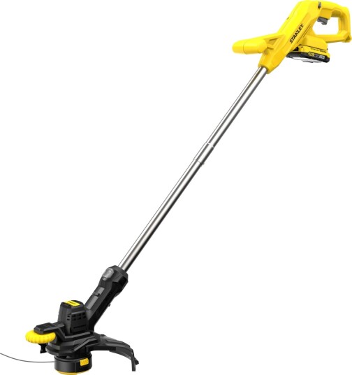 Stanley Batteridrevet Gresstrimmer Sfmcst925m1 Qw 18 Volt Svart/Gul Li Ion Batteri 2,0 Ah