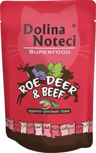 Dolina Noteci Superfood Hjort Og Storfekjøtt 10 X 85 G