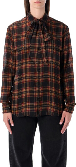 Saint Laurent Dame Bluser & Skjorter Flerfarget L, Saint Laurent Dame Bluser & Skjorter Flerfarget L,