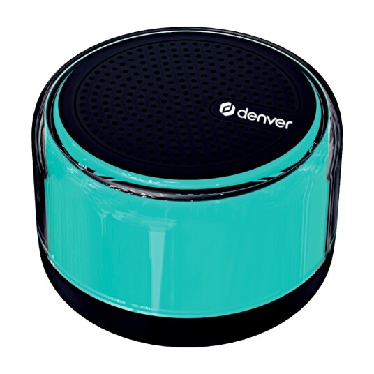 Denver BTP-103 Trådløs Bluetooth Høyttaler 3 Watt RGB Denver BTP-103 Trådløs Bluetooth Høyttaler 3 Watt RGB