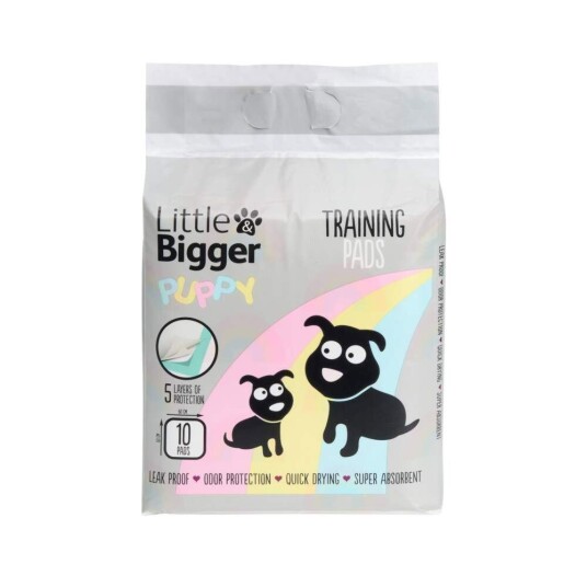Little&Bigger Puppy Basics Training Pads 60X60 cm 10 Stk