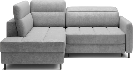 Masuo Sovesofa med Sjeselong 3 seter Grå Masuo Sovesofa med Sjeselong 3 seter Grå