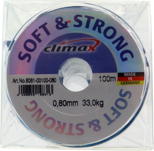 Climax Soft & Strong sene   100m   5pk   Multipack   33,0kg   0,80mm