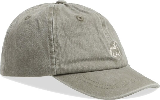 Mango Embroidered Graphic Cap Khaki green 1 3
