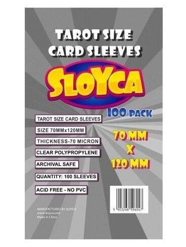 Baldar Tarotskjorter 70X120mm 100Stk Sloyca Baldar Tarotskjorter 70X120mm 100Stk Sloyca