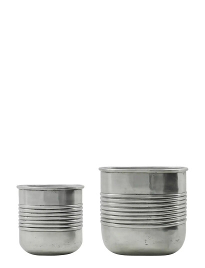 house doctor Plante, Hdgroove, Antik Sølvfinish - Silver - ONE SIZE house doctor Plante, Hdgroove, Antik Sølvfinish - Silver - ONE SIZE