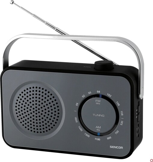 Sencor SRD 2100B Radio FM/AM Svart Sencor SRD 2100B Radio FM/AM Svart