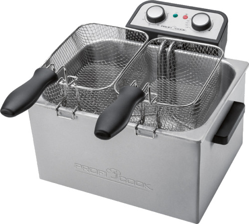 Profi Cook Fr 1038 Frityrkoker Rustfritt Stål Profi Cook Fr 1038 Frityrkoker Rustfritt Stål