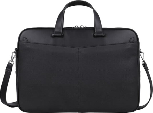 Sandstrøm 15,6" Tweed laptopveske (sort)