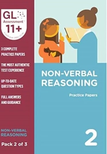 11+ Practice Papers Non-Verbal Reasoning Pack 2 (Multiple Choice) Av Gl Assessment