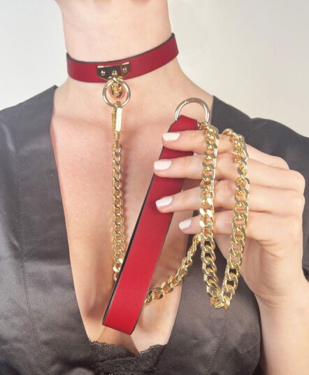Shiver Shiver Choker + Lead Luxe Duo YL-80810