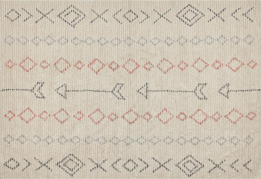 Dispur Bomullsteppe 140x200 cm - Beige