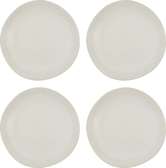 House Doctor Serve middagstallerken 26,5 cm 4 stk off white
