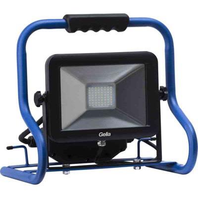 Gelia Arbeidslampe LED 50W IP54 6500K 3m Kabel Med Støpsel Gelia Arbeidslampe LED 50W IP54 6500K 3m Kabel Med Støpsel
