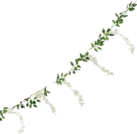PartyDeco Girlander Blåregn med Blomster