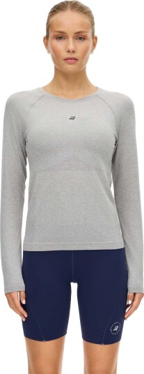 Röhnisch Seamless Flex Long Sleeve Grey Melange S Röhnisch Seamless Flex Long Sleeve Grey Melange S
