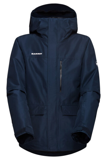 Mammut Fall Line Hs Thermo Hooded Jacket Men Marine L Mammut Fall Line Hs Thermo Hooded Jacket Men Marine L