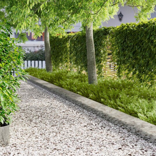 vidaXL Gjerdekant 10 stk. 103 x 25 cm Stål Sølv
