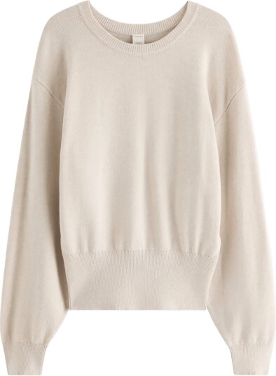 Lindex Fine Knit Jumper   Beige   128
