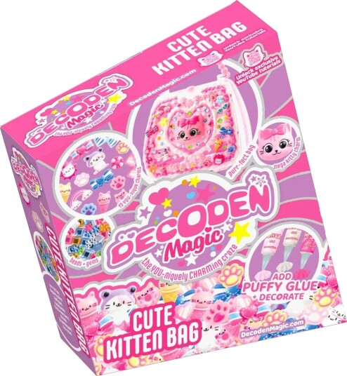 Decoden Magic Hobbysett Veske Deluxe Cute Kitten