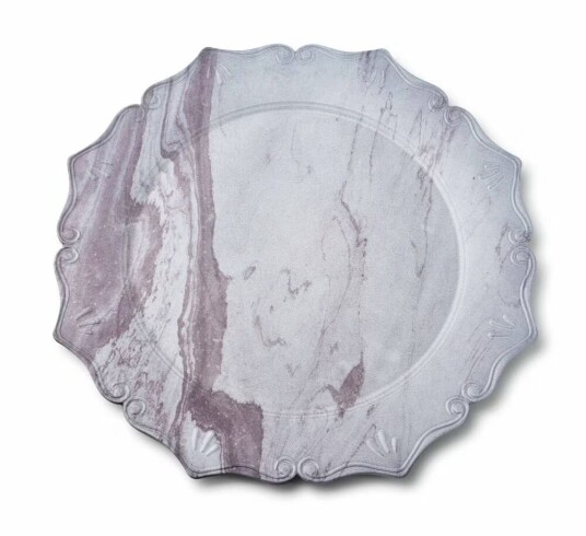 Mdx Blanche Veggplate 33x33x2 cm Dekorativ Art