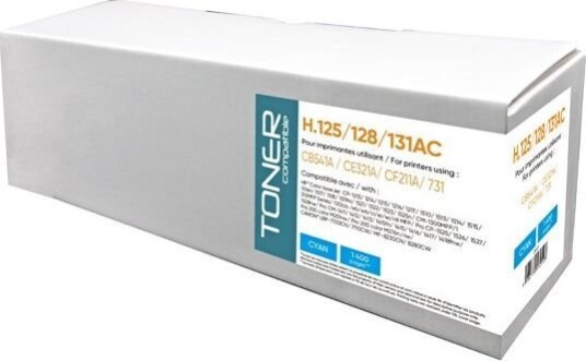 Hp Suderinamas Dažiklis Su Cb541a/Ce321a H.125/128/131Ac Žalsvai Mėlyna 1400S