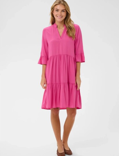 Saint Tropez Edasz Solid Dress - Pink - XS
