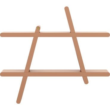 Andersen A Shelf Vegghylle M Bøk Mocha