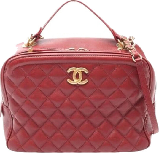 Chanel Vintage Dame Rød Chanel Vintage Dame Rød