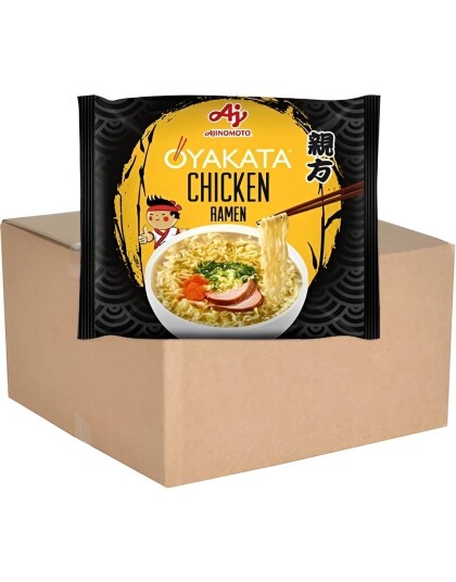 22 stk Aj Oyakata Instant Chicken Ramen   Hel Eske 1,82 kg Japan