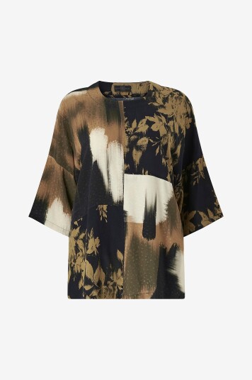 Pont Neuf Bluse PNInia Blouse Brun Pont Neuf Bluse PNInia Blouse Brun