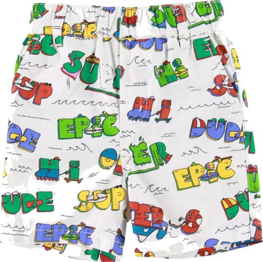 Stella McCartney Kids ShortSuper Dude   Stella McCartney Kids   74   Shorts