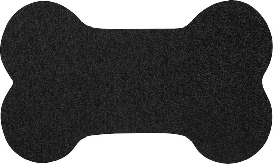 MiLLE W NORDISK DESIGN Glassbrikke hund M Svart