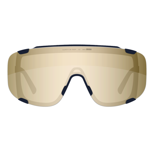 POC Devour sykkelbriller apatite navy/clarity road/partly sunny gold