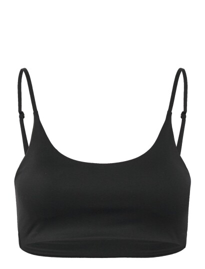 Gina Tricot Yoga Strap Top   Black   XS