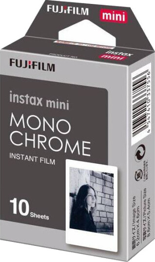 INSTAX Mini film. 10 stykker. Monochrome INSTAX Mini film. 10 stykker. Monochrome