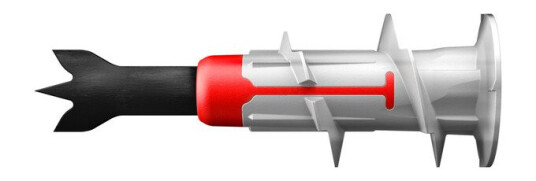 Fischer Duoblade Gipspluggsett 40 stk 44mm Grå for Metall og Tre