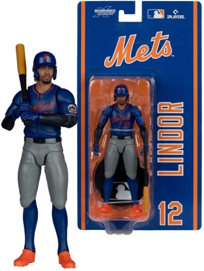 McFarlane SportsPicks  MLB  Francisco Lindor (New York Mets) 6" Action Figure